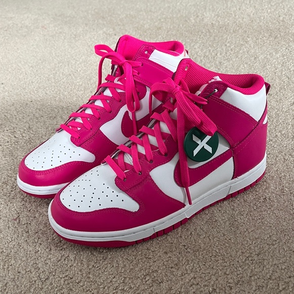 Nike Shoes - Nike Dunk High Pink Prime